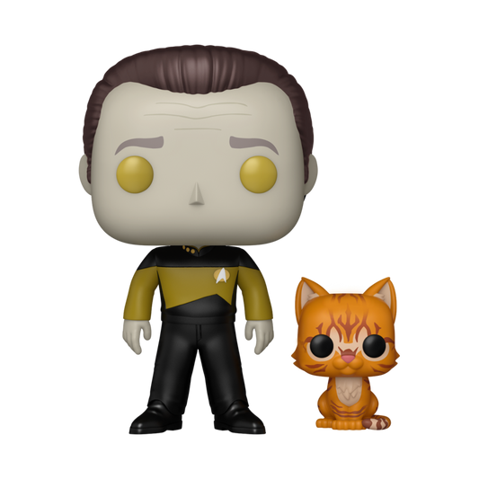 POP! TELEVISION: STAR TREK: THE NEXT GENERATION: DATA & SPOT