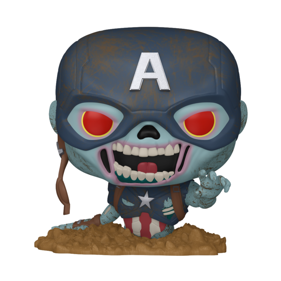 POP! MARVEL: MARVEL ZOMBIES: ZOMBIE CAPTAIN AMERICA