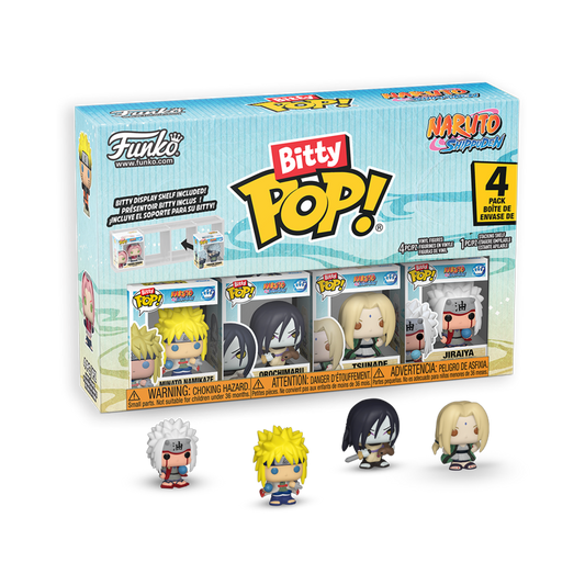 POP! ANIMATION: NARUTO TEAM 2 BITTY POP 4 PACK