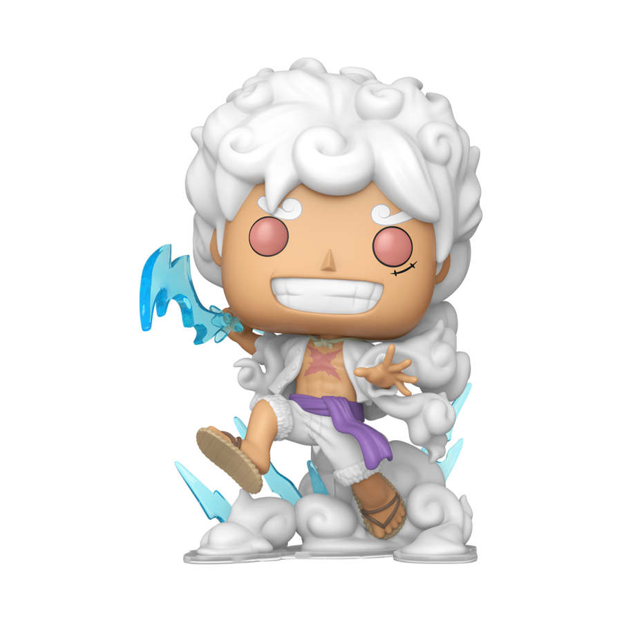 POP! ANIMATION: ONE PIECE: LUFFY GEAR 5 (GLOW IN THE DARK)