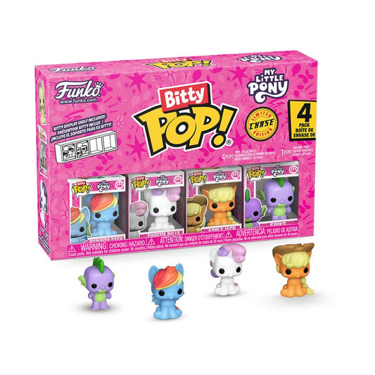 POP! ANIMATION: MY LITTLE PONY: RAINBOW DASH BITTY POP FOUR PACK