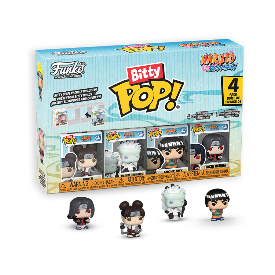 POP! ANIMATION: NARUTO BITTY POP 4 PACK