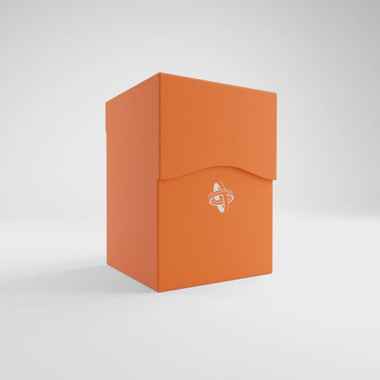 GAMEGENIC DECK HOLDER 100 SLEEVES ORANGE