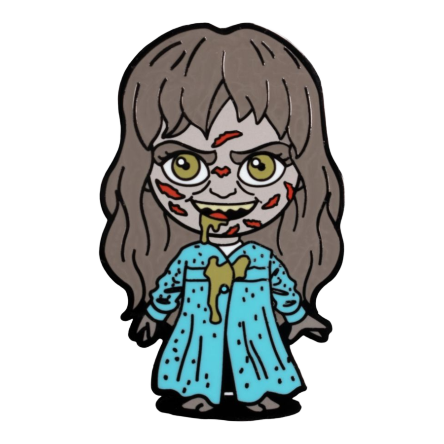 EXORCIST REGAN CHIBI ENAMEL PIN