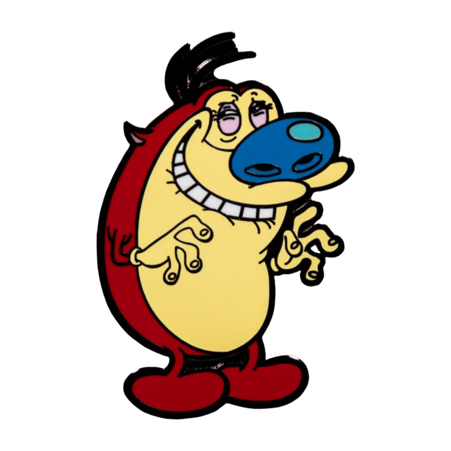 REN & STIMPY STIMPY ENAMEL PIN