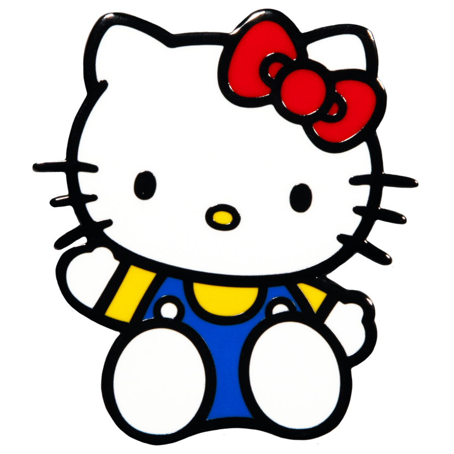 HELLO KITTY #5 OVERALL PIN