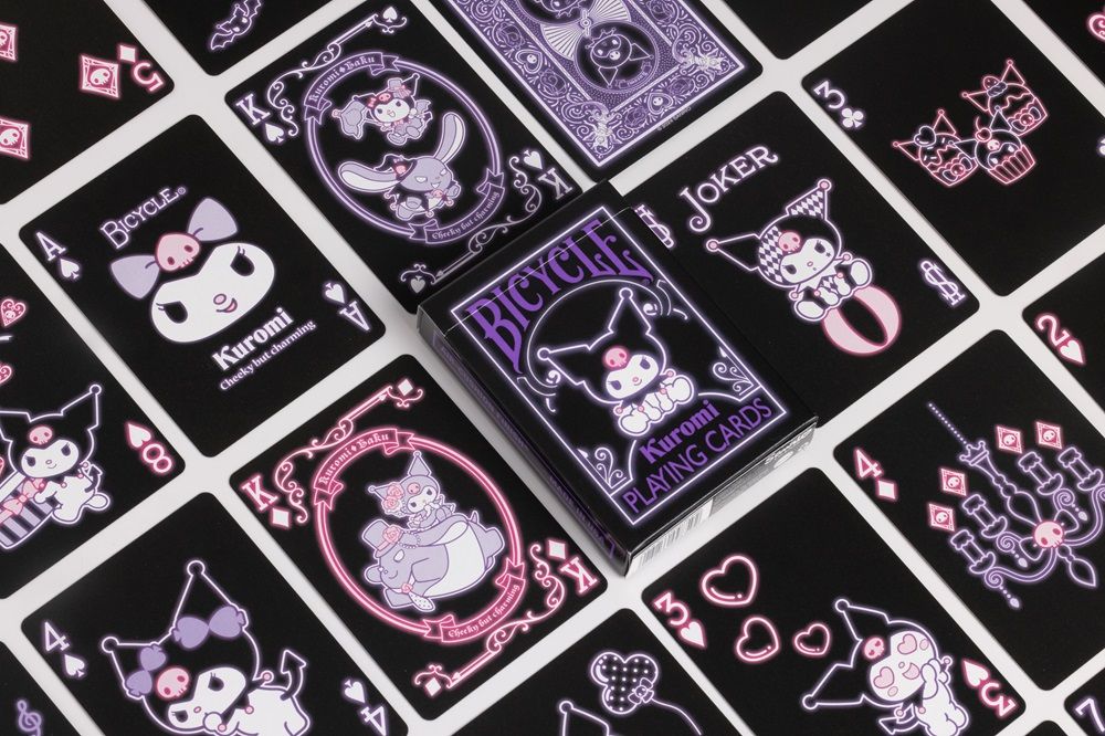 BICYCLE HELLO KITTY KUROMI PLAYING CARDS