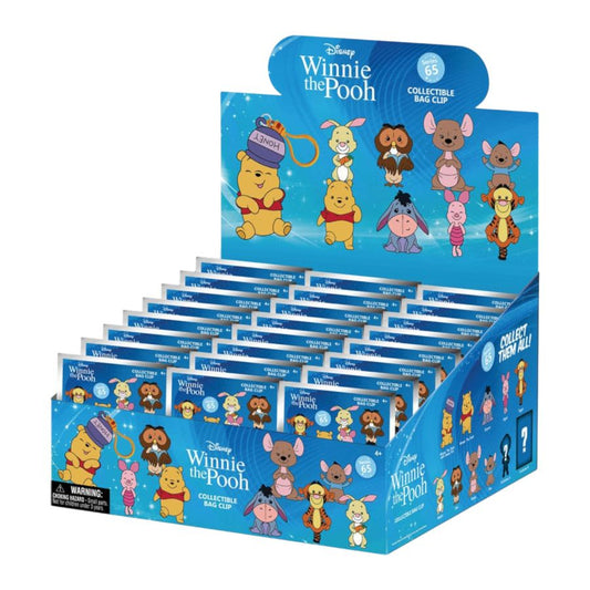 WINNIE THE POOH 3D PVC BAG CLIPS BLIND BAGWINNIE THE POOH 3D PVC BAG CLIPS BLIND BAG