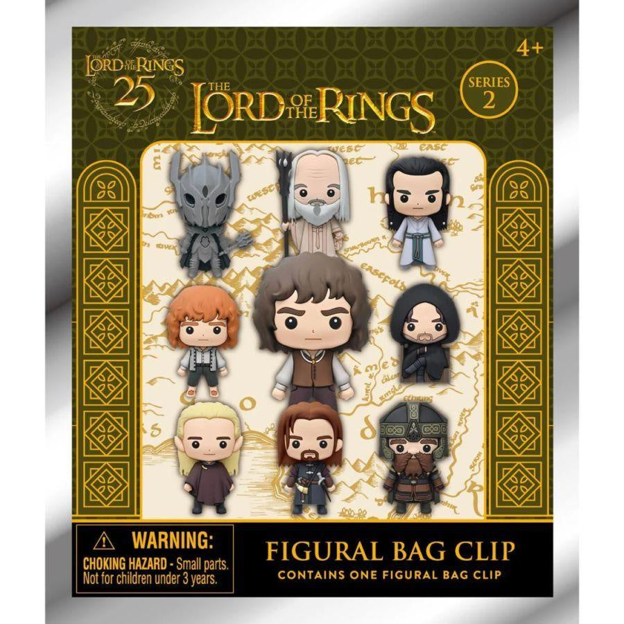LORD OF THE RINGS 3D PVC BAG CLIPS S2 BLIND BAG