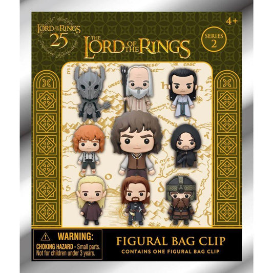 LORD OF THE RINGS 3D PVC BAG CLIPS S2 BLIND BAG