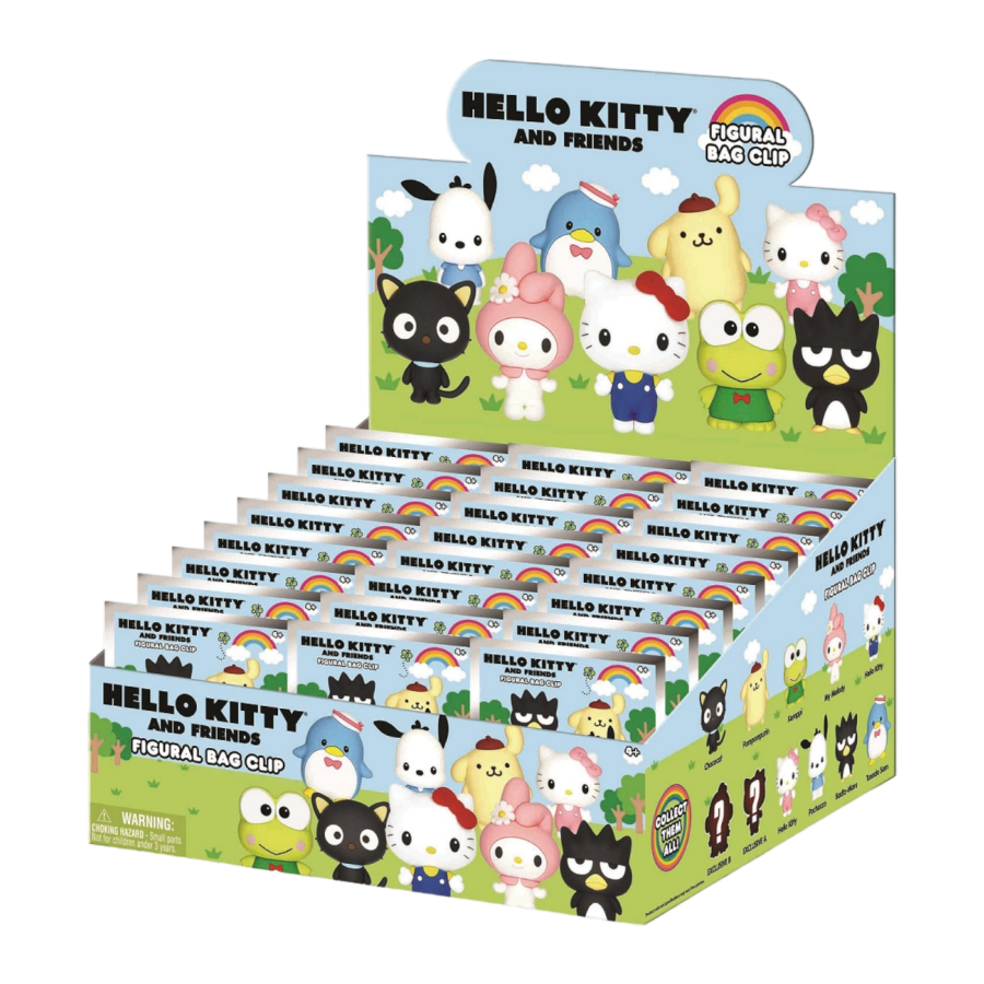 HELLO KITTY 3D PVC BAG CLIPS BLIND BAG