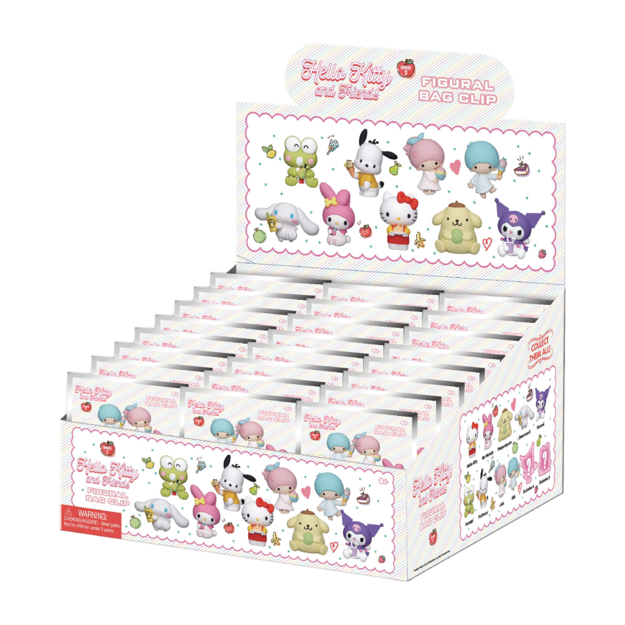 HELLO KITTY 3D FOAM BAG CLIPS BLIND BAG