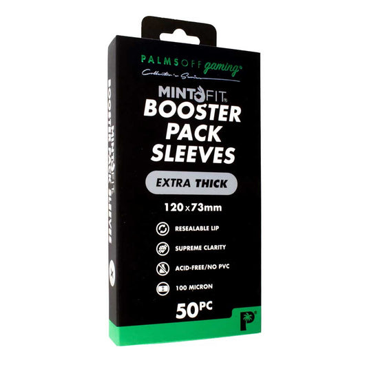 PALMS OFF MINT FIT BOOSTER PACK SLEEVES