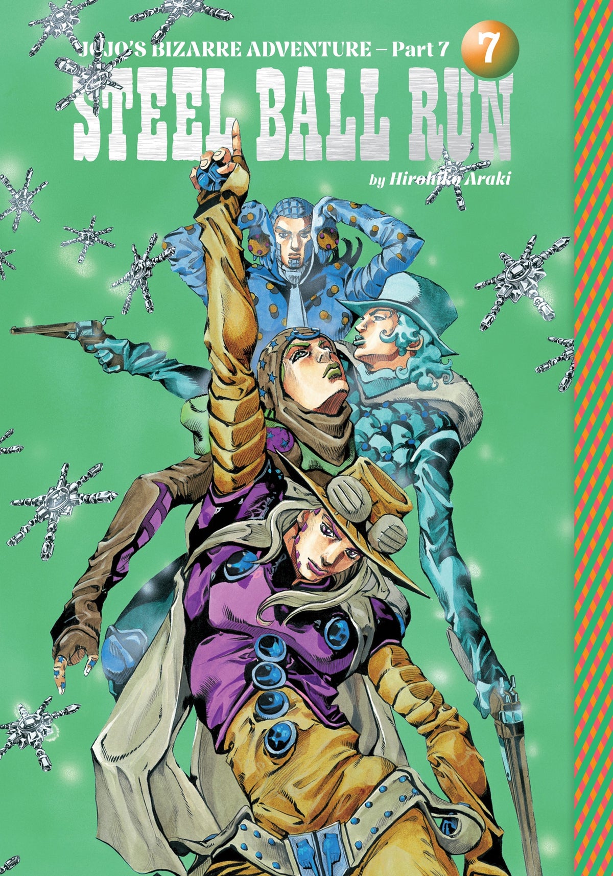 JOJOS BIZARRE ADVENTURE PART 7 STEEL BALL RUN VOLUME 07