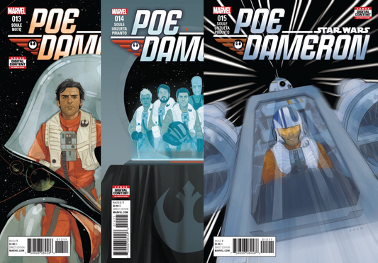 STAR WARS POE DAMERON THREE PACK