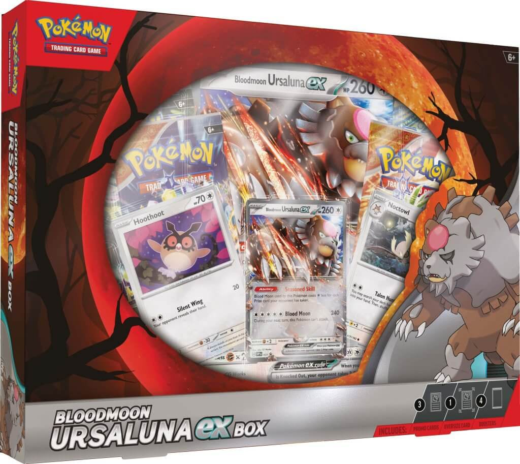 POKEMON TCG BLOODMOON URSALUNA EX BOX