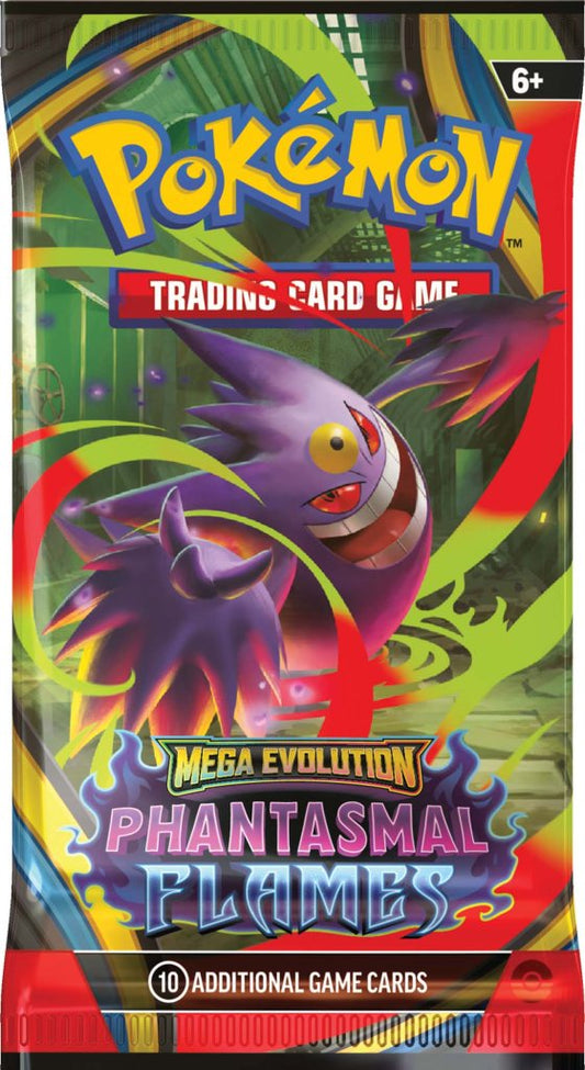 POKEMON MEGA EVOLUTION - PHANTASMAL FLAMES BOOSTER