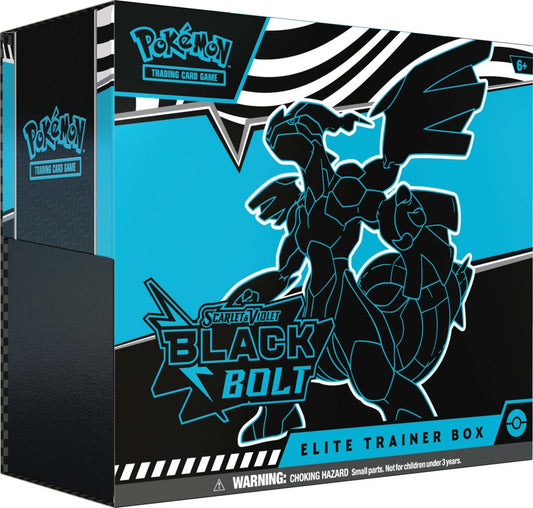 POKEMON SCARLET & VIOLET BLACK BOLT ELITE TRAINER BOX