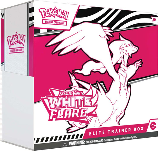 POKEMON SCARLET & VIOLET WHITE FLARE ELITE TRAINER BOX