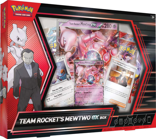 POKEMON TEAM ROCKETS MEWTWO EX BOX
