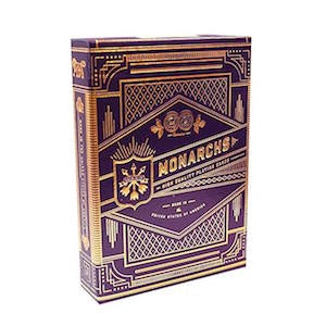 MONARCH PURPLE PLAYING CARDS