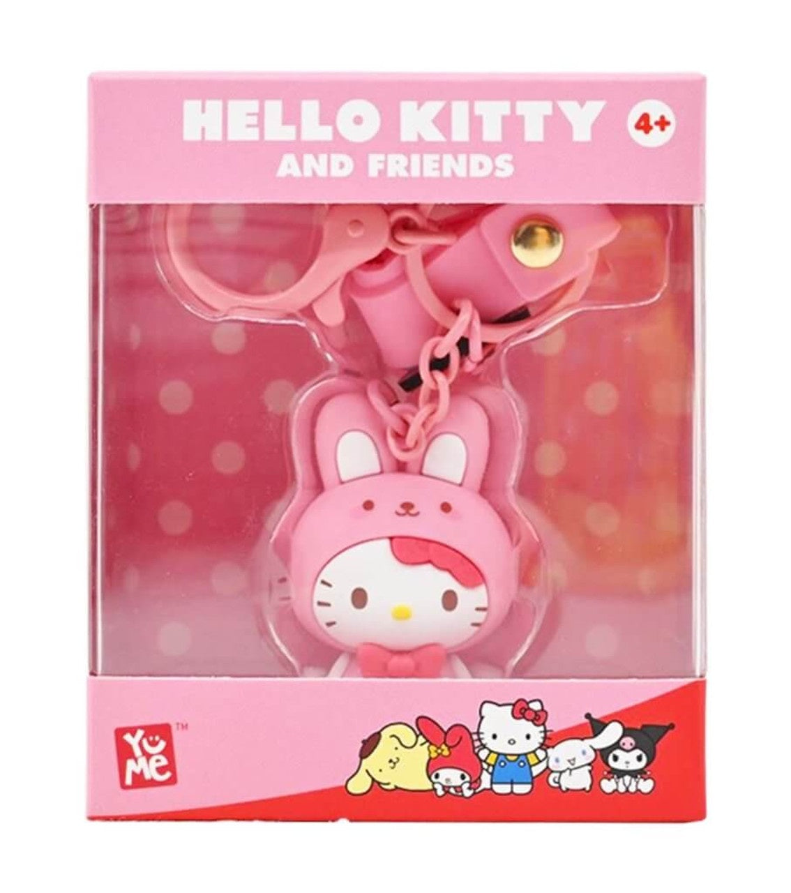 HELLO KITTY KEYCHAIN W/ HAND STRAP ANIMALS - HELLO KITTYHELLO KITTY