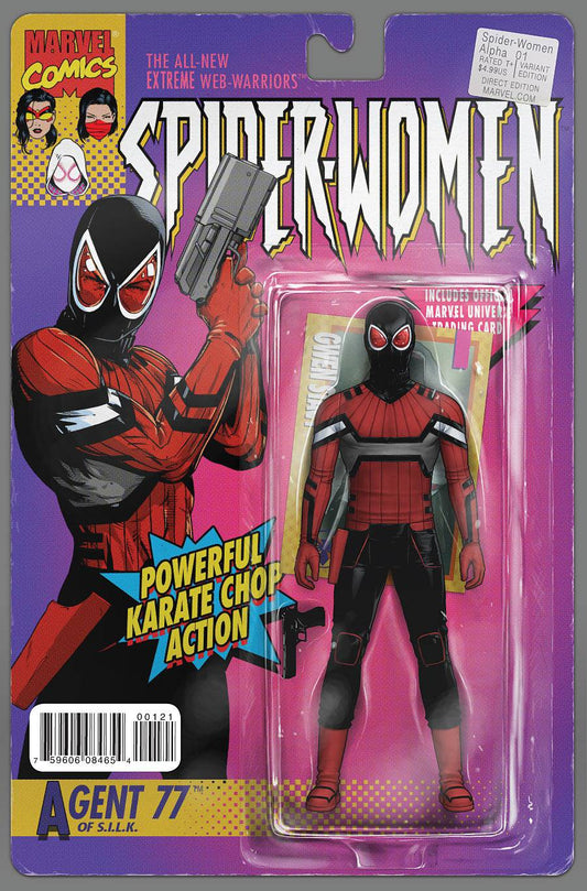 SPIDER-WOMEN ALPHA #1 CHRISTOPHER ACTION FIGURE VAR