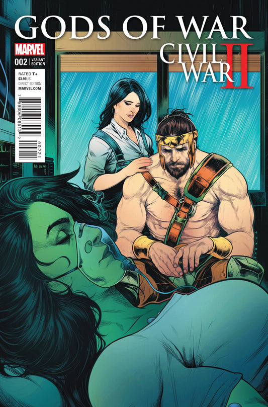 CIVIL WAR II GODS OF WAR #2 (OF 4) TORQUE VAR