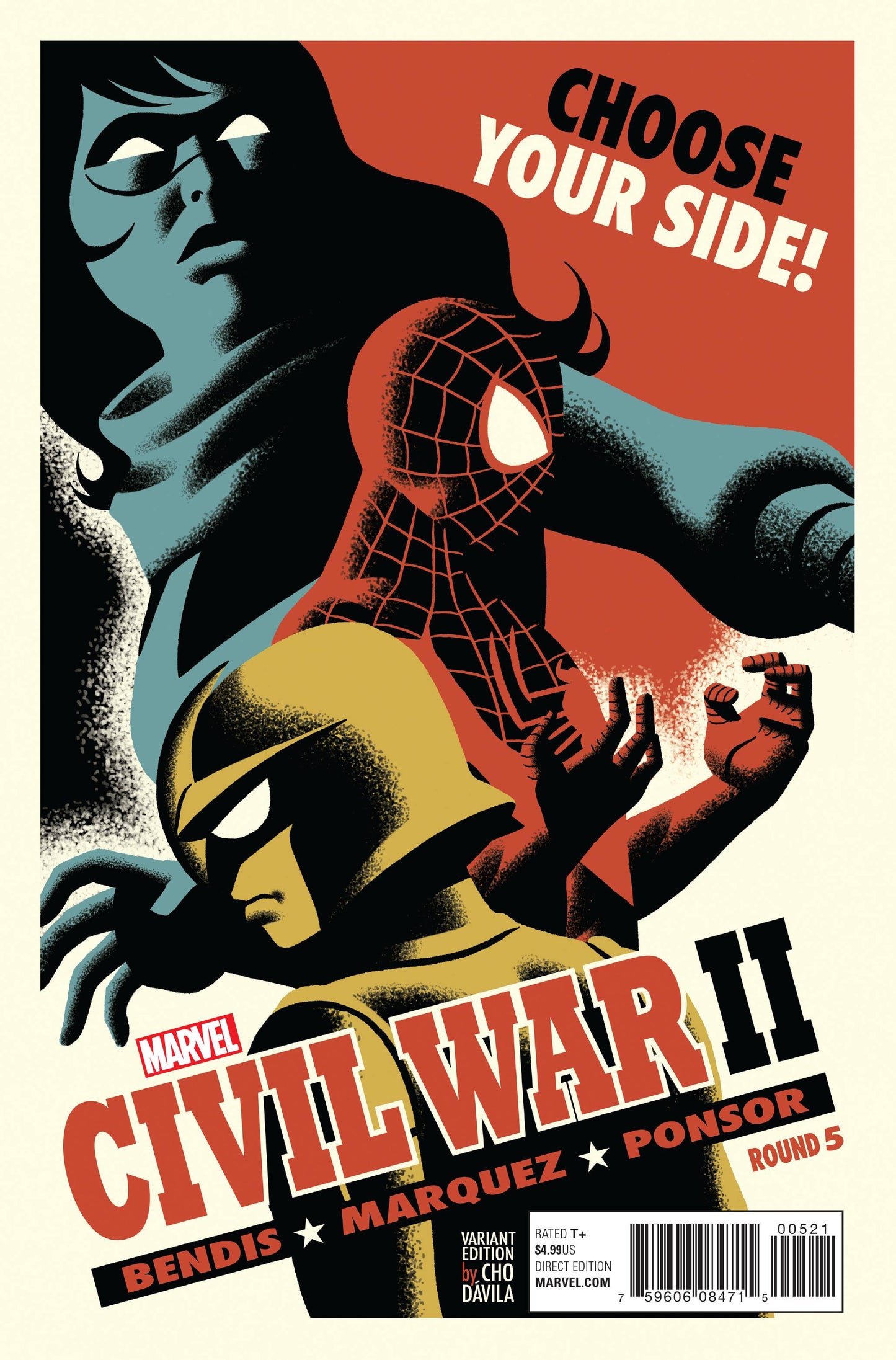 CIVIL WAR II #5 (OF 8) MICHAEL CHO VAR