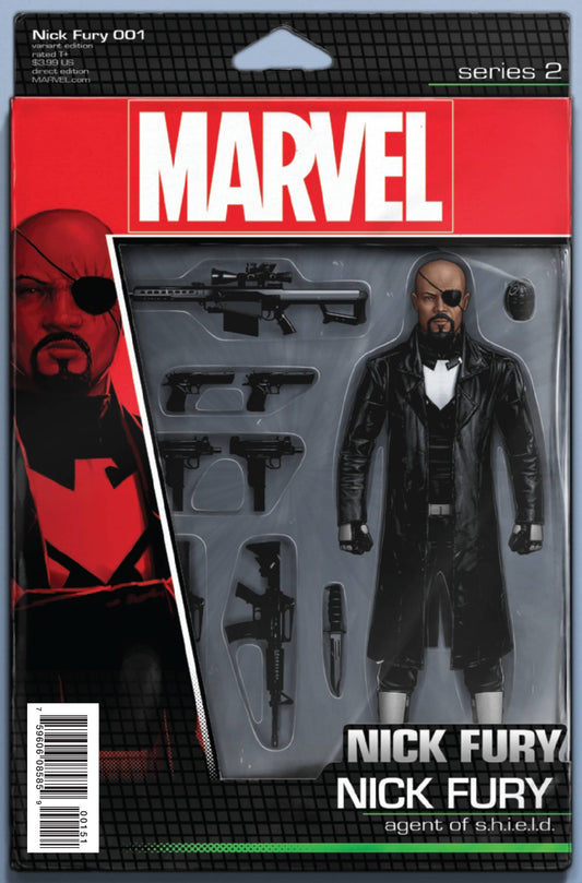 NICK FURY #1 CHRISTOPHER ACTION FIGURE VAR