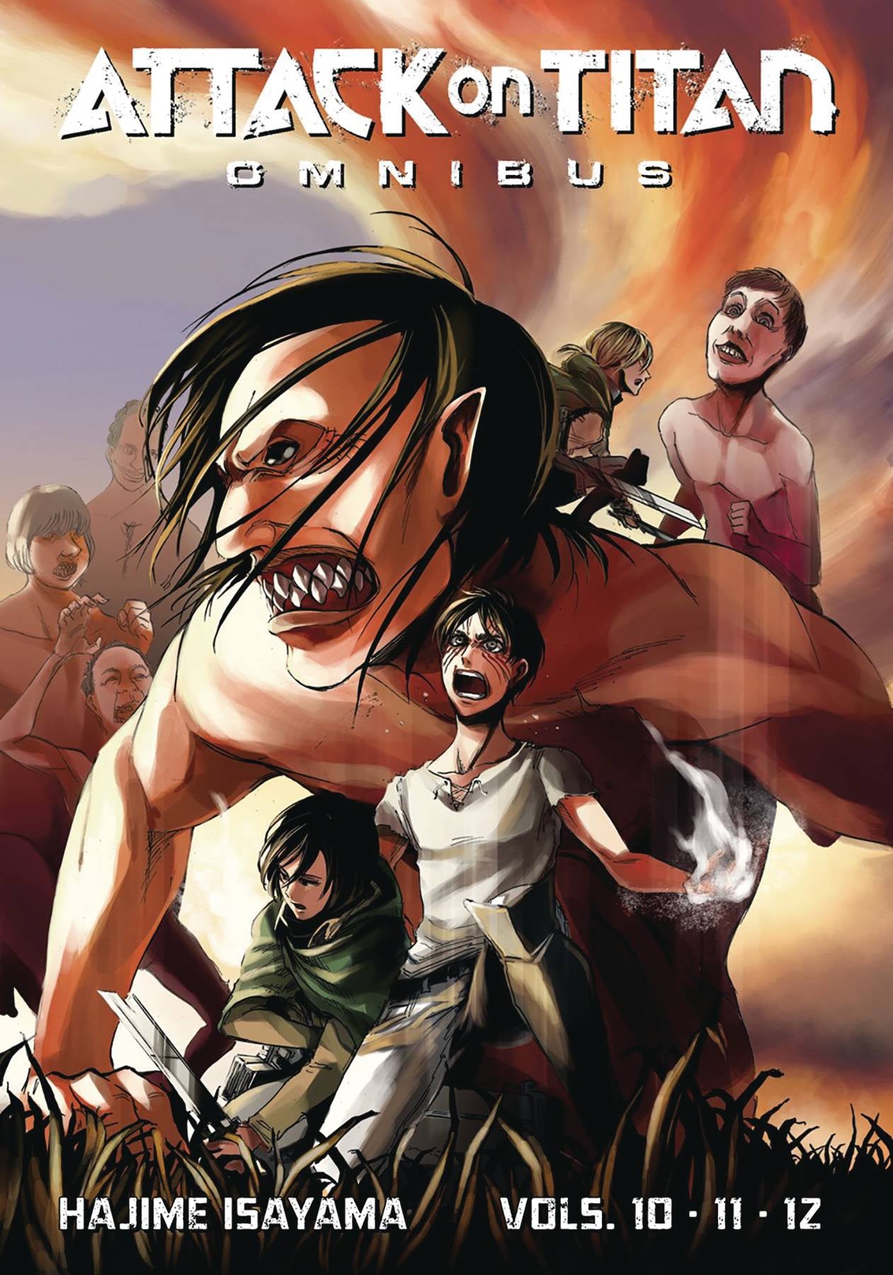 ATTACK ON TITAN OMNIBUS VOLUME 03 VOL 10-12