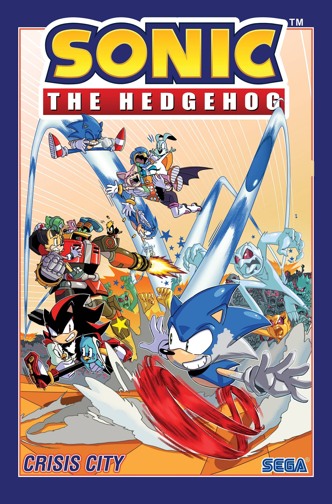 SONIC THE HEDGEHOG VOLUME 05 CRISIS CITY