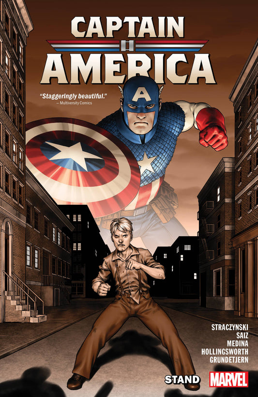 CAPTAIN AMERICA BY J MICHAEL STRACZYNSKI VOLUME 01 STAND