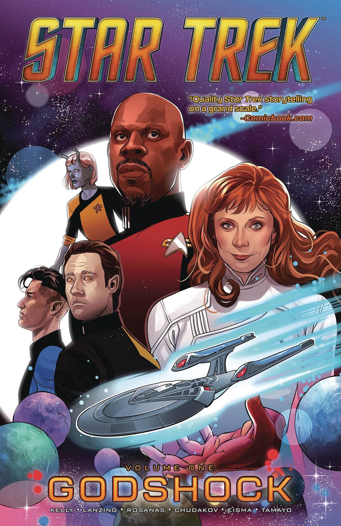 STAR TREK VOLUME 01 GODSHOCK