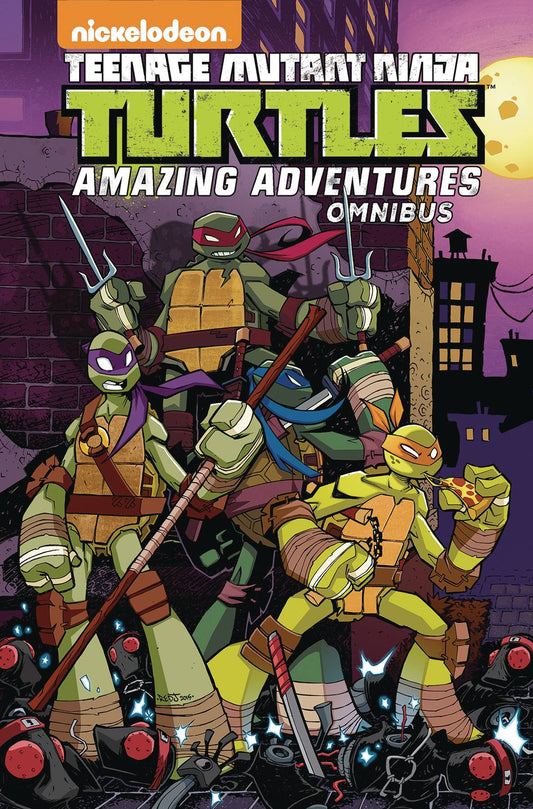 TEENAGE MUTANT NINJA TURTLES AMAZING ADVENTURES OMNIBUS