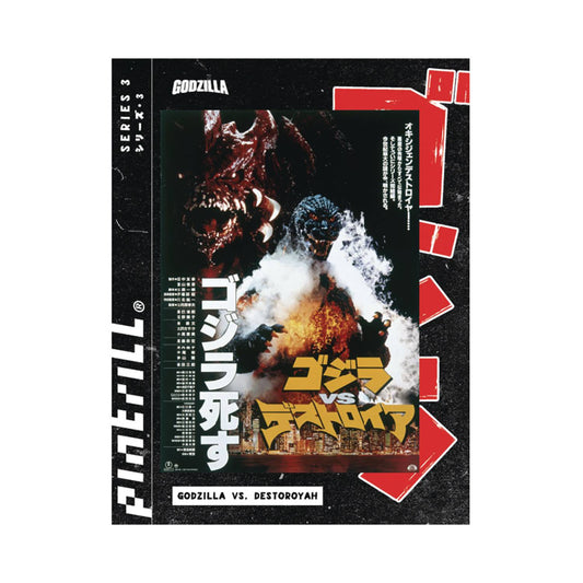 GODZILLA VS DESTROYAH ACRYLIC MAGNET