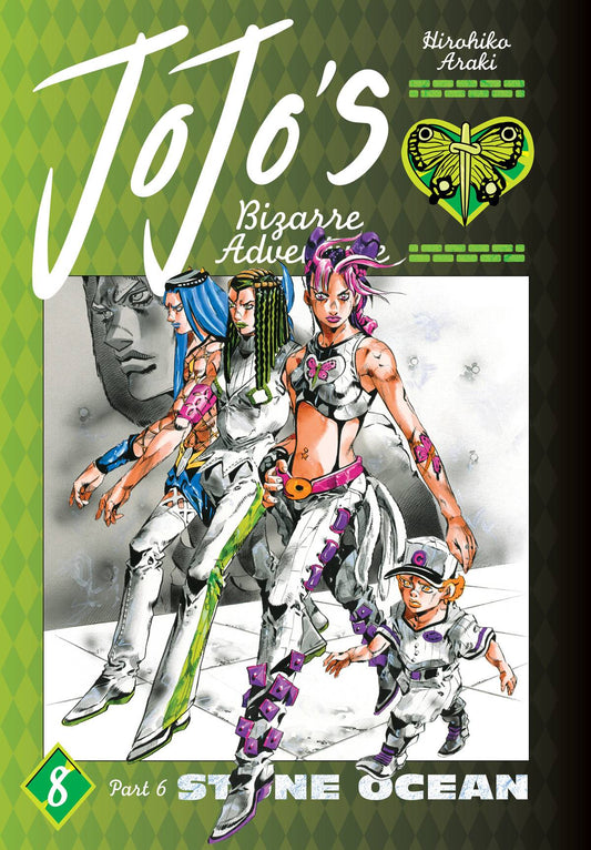 JOJOS BIZARRE ADVENTURE PART 6 STONE OCEAN VOLUME 08 HC