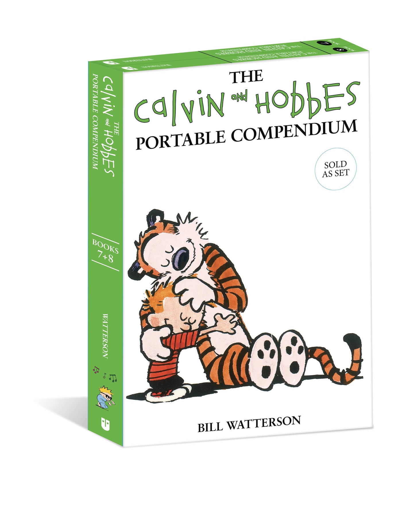 THE CALVIN AND HOBBES PORTABLE COMPENDIUM BOOKS 7 & 8