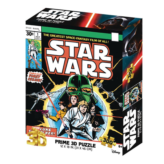 MARVEL STAR WARS #1 COVER 300 PIECE LENTICULAR PUZZLE