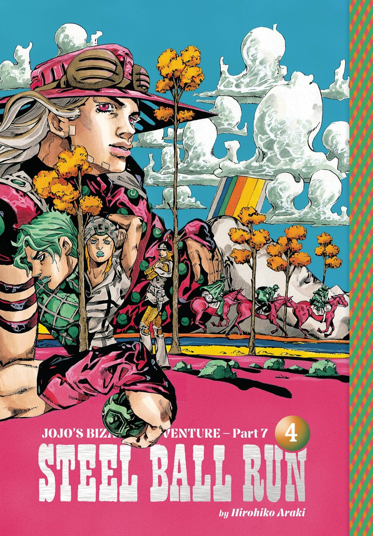 JOJOS BIZARRE ADVENTURE PART 7 STEEL BALL RUN VOLUME 04