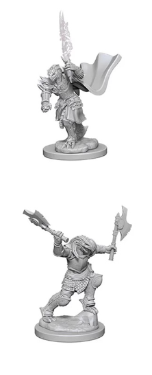 DUNGEONS & DRAGONS NOLZUR'S MARVELOUS UNPAINTED MINI: DRAGONBORN FEMALE