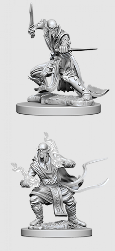 DUNGEONS & DRAGONS NOLZUR'S MARVELOUS UNPAINTED MINI: GITHZERAI