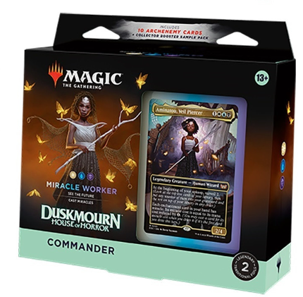 MAGIC THE GATHERING DUSKMOURN HOUSE OF HORROR COMMANDER DECK - MIRACLE WORKER