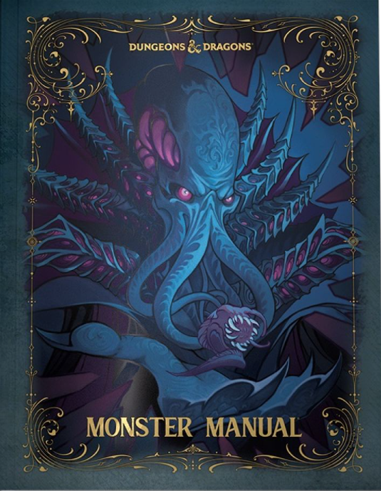 DUNGEONS & DRAGONS MONSTER MANUAL ALTERNATE COVER(2025) HC