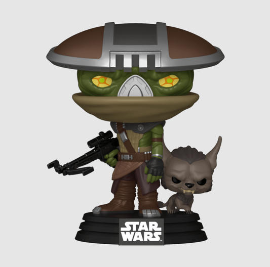 POP! STAR WARS MANDALORIAN & GROGU: EMBO & KEIBU