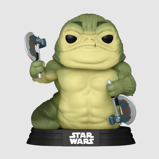 POP! STAR WARS MANDALORIAN & GROGU: ROTTA THE HUTT