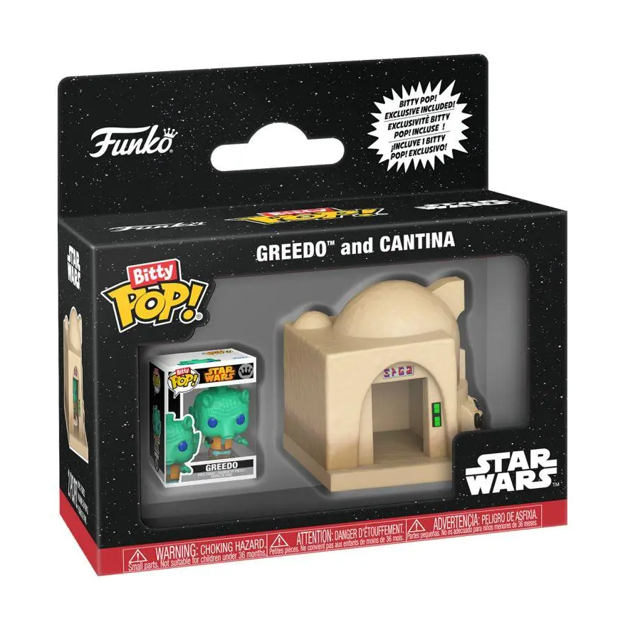 POP! MOVIES: STAR WARS: GREEDO AND CANTINA BITTY POP TOWN