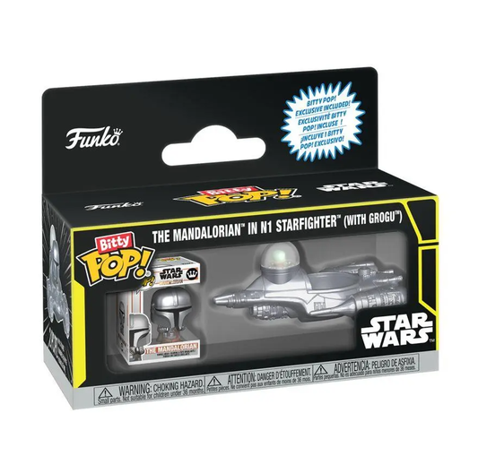 POP! MOVIES: STAR WARS: MANDALORIAN WITH N1 BITTY POP RIDE