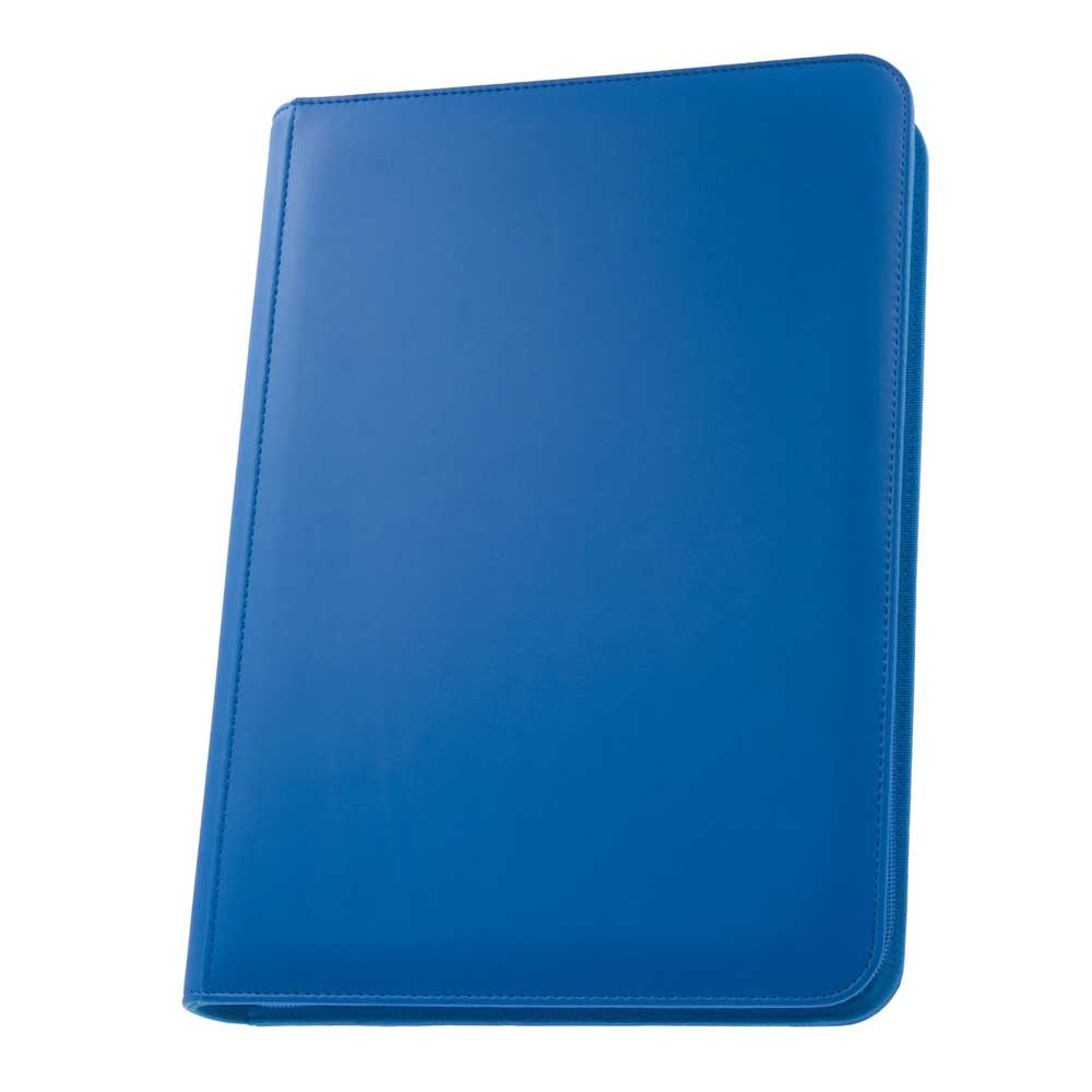 PALMS OFF STEALTH 9 POCKET ZIP BINDER - BLUE