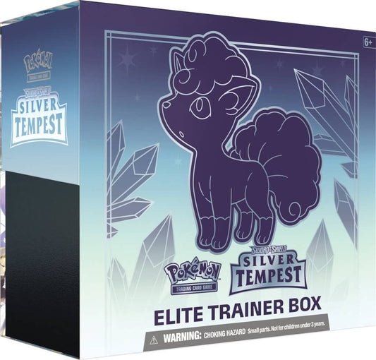 POKEMON SCARLET & VIOLET ELITE TRAINER BOX SILVER TEMPEST